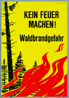 Waldbrandgefahr - Anpassung der Gefahrenstufe